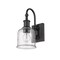 Z-Lite Bryant 1 Light Wall Sconce, Matte Black And Clear Seedy 734-1S-MB - alternate 5